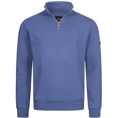Höhenhorn Troiberg Troyer Camisola com fecho de correr para homem com gola Höhenhorn Troiberg Troyer Camisola com fecho de correr para homem com gola