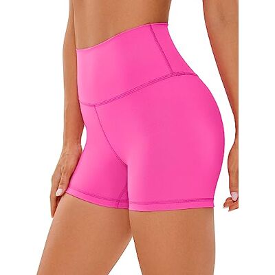 CRZ YOGA Naked Feeling Calções 7/10/15/20 cm Liso, compressão ajustada, cintura alta, ioga, desportos, ciclismo, fitness, bolso oculto na cintura, para mulher CRZ YOGA Naked Feeling Calções 7/10/15/20 cm Liso, compressão ajustada, cintura alta, ioga, desportos, ciclismo, fitness, bolso oculto na cintura, para mulher