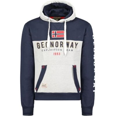 Geographical Norway Camisola com capuz para homem de manga comprida modelo FERATO Geographical Norway Camisola com capuz para homem de manga comprida modelo FERATO