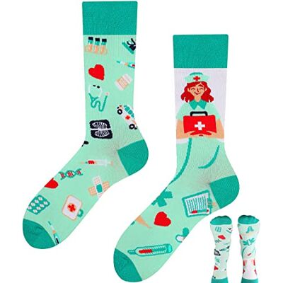 TODO Meias Divertidas para Homem e Mulher, Meias com Motivos Fantásticos, de Várias Cores TODO Meias Divertidas para Homem e Mulher, Meias com Motivos Fantásticos, de Várias Cores