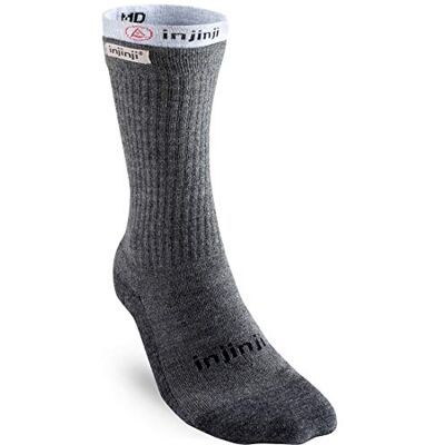 Injinji Meias de equipamento de corrida, Carvão, S-M Injinji Meias de equipamento de corrida, Carvão, S-M