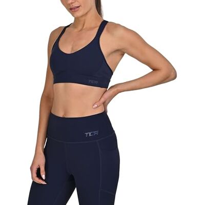 TCA Sutiã desportivo mulher top desportivo mulher de meio alto impacto sutiãs desportivos sem aros nem costuras tops desportivos alças ajustáveis sutiã desportivo para desporto ginásio Running TCA Sutiã desportivo mulher top desportivo mulher de meio alto impacto sutiãs desportivos sem aros nem costuras tops desportivos alças ajustáveis sutiã desportivo para desporto ginásio Running