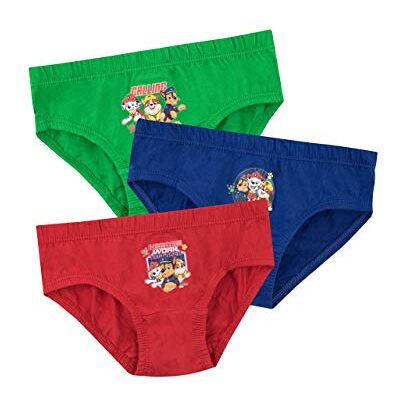 Paw Patrol Roupa interior para crianças pacote de 3 Paw Patrol Roupa interior para crianças pacote de 3