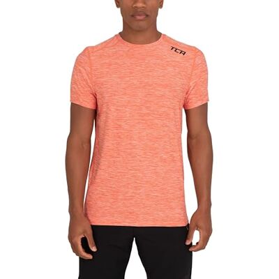 TCA Camiseta Desportiva Masculina Técnica de Manga Curta para Ginásio, Correr, Padel, Caminhadas Secagem Rápida TCA Camiseta Desportiva Masculina Técnica de Manga Curta para Ginásio, Correr, Padel, Caminhadas Secagem Rápida