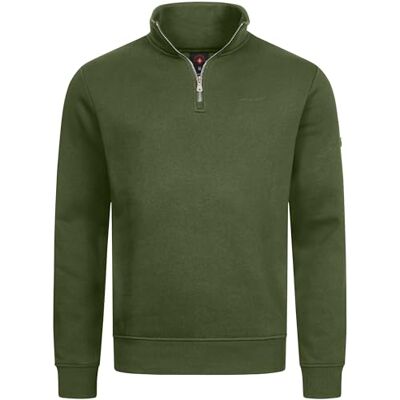 Höhenhorn Troiberg Camisola com fecho de correr para homem, 1/4 com pescoço, azul, 3XL, azul, 3XL, verde, 3XL Höhenhorn Troiberg Camisola com fecho de correr para homem, 1/4 com pescoço, azul, 3XL, azul, 3XL, verde, 3XL