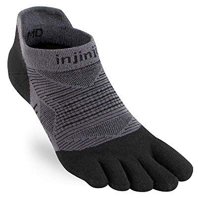 Injinji Meias fantasmas leves para corrida Injinji Meias fantasmas leves para corrida