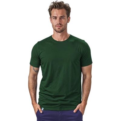 ALPIN LOACKER T-shirt de Manga Curta com Lã Merino Macia, Secagem Rápida e Termorreguladora para Desportos, Caminhadas, Escalada, Trekking e Esqui Homem, verde ALPIN LOACKER T-shirt de Manga Curta com Lã Merino Macia, Secagem Rápida e Termorreguladora para Desportos, Caminhadas, Escalada, Trekking e Esqui Homem, verde