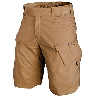 Helikon-Tex URBAN TACTICAL SHORTS® Polialgodão Ripstop Olive Drab, calções Helikon-Tex URBAN TACTICAL SHORTS® Polialgodão Ripstop Olive Drab, calções