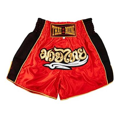 MUAY NATION Calções de Muay Thai para homens e mulheres, corte ajustado, calções de boxe MMA para treino, roupa de kickboxing (FR/ES, letras, XL, regular, vermelho clássico) MUAY NATION Calções de Muay Thai para homens e mulheres, corte ajustado, calções de boxe MMA para treino, roupa de kickboxing (FR/ES, letras, XL, regular, vermelho clássico)