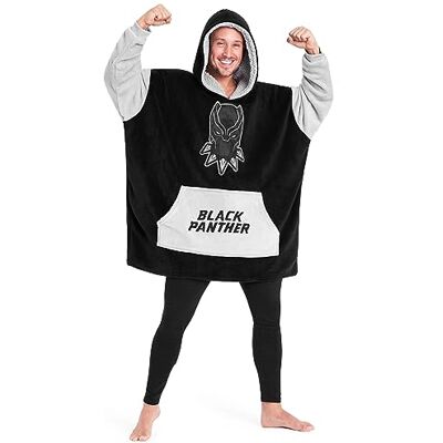 Marvel Camisola Oversize Homem Avengers Camisola Oversize dos Vingadores Batamanta Homem, Preto / cinzento, Tamanho único Marvel Camisola Oversize Homem Avengers Camisola Oversize dos Vingadores Batamanta Homem, Preto / cinzento, Tamanho único
