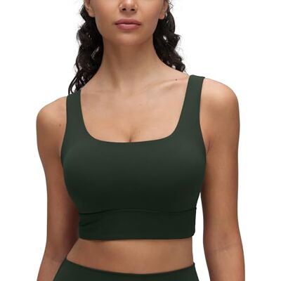 CRZ YOGA Mulher Butterluxe sutiã desportivo U traseiro baixo impacto treino ioga Crop Top com almofadas incorporadas CRZ YOGA Mulher Butterluxe sutiã desportivo U traseiro baixo impacto treino ioga Crop Top com almofadas incorporadas