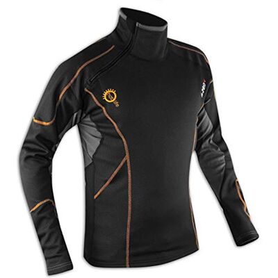 A-pro T-shirt térmica de manga comprida antifrio para homem e moto A-pro T-shirt térmica de manga comprida antifrio para homem e moto
