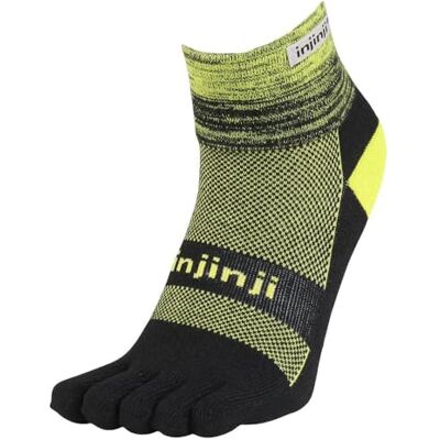 Injinji Trail Meia Minicrew Coolmax para Adolescentes, laser, M-L Injinji Trail Meia Minicrew Coolmax para Adolescentes, laser, M-L