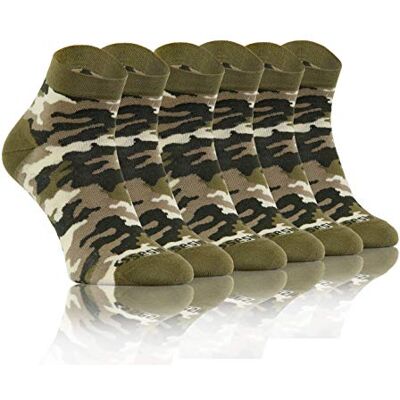 Sesto Senso Calcetines Cortos 3 pares Casuales Gracioso Vistoso Hombre Mujer Sesto Senso Calcetines Cortos 3 pares Casuales Gracioso Vistoso Hombre Mujer
