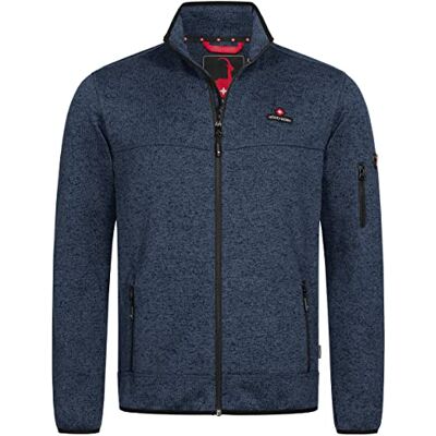 Höhenhorn Tacul casaco de lã para homem Full Zip Outdoor Trekking caminhadas Höhenhorn Tacul casaco de lã para homem Full Zip Outdoor Trekking caminhadas