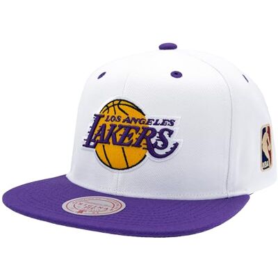 Mitchell & Ness NBA/HWC Special Snapback Los Angeles Lakers, branco/roxo Mitchell & Ness NBA/HWC Special Snapback Los Angeles Lakers, branco/roxo