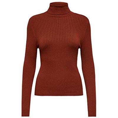 ONLY Pulôver Tricô ONLKAROL Pulôver Tricô Corte knit fit, manga comprida, comprimento, casual, processo suave a uma temperatura máxima de 30 °C ONLY Pulôver Tricô ONLKAROL Pulôver Tricô Corte knit fit, manga comprida, comprimento, casual, processo suave a uma temperatura máxima de 30 °C
