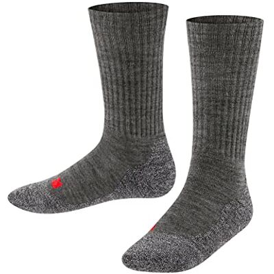 Falke Unissexo crianças Active Warm meias nervuras grossas resistentes para desportos ao ar livre respirável secagem rápida regulação do clima antiodores lã fio funcional 1 par Falke Unissexo crianças Active Warm meias nervuras grossas resistentes para desportos ao ar livre respirável secagem rápida regulação do clima antiodores lã fio funcional 1 par