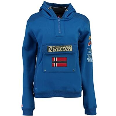 Geographical Norway Camisola com capuz para homem de manga comprida modelo GYMCLASS Geographical Norway Camisola com capuz para homem de manga comprida modelo GYMCLASS