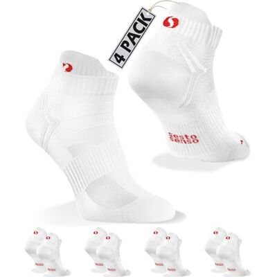 Sesto Senso 4 ou 8 pares de meias desportivas correr quartos para homem e mulher unissexo Sesto Senso 4 ou 8 pares de meias desportivas correr quartos para homem e mulher unissexo