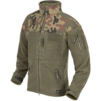 Helikon-Tex Homens Casaco de Veludo Duty de Infantaria Preto / PL Woodland Helikon-Tex Homens Casaco de Veludo Duty de Infantaria Preto / PL Woodland