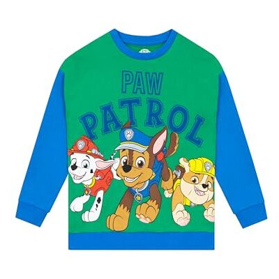 Paw Patrol Camisola de patrulha canina camisola verde para criança roupa de criança manga comprida Paw Patrol Camisola de patrulha canina camisola verde para criança roupa de criança manga comprida