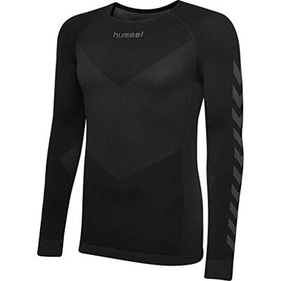 hummel First Seamless Jersey L/S Camisolas para homem Jersey, homem, preto, M/L hummel First Seamless Jersey L/S Camisolas para homem Jersey, homem, preto, M/L