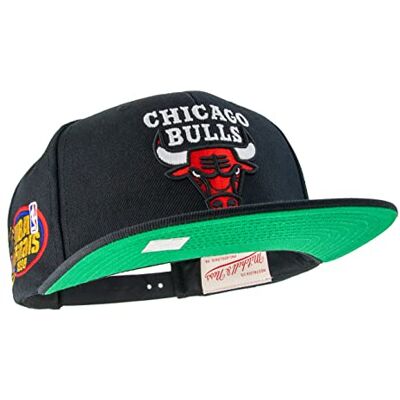 Mitchell & Ness Bonés homem , Preto, Tamanho único Mitchell & Ness Bonés homem , Preto, Tamanho único