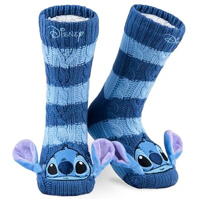 Disney Meias para Casa Mulher Tamanho 35-41, Meias Chinelo Mulher, Meias Antiderrapantes Stitch Mickey Minnie Disney Meias para Casa Mulher Tamanho 35-41, Meias Chinelo Mulher, Meias Antiderrapantes Stitch Mickey Minnie