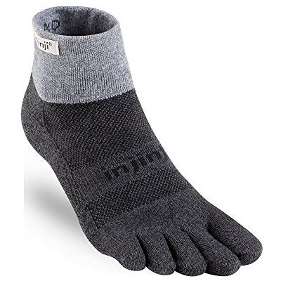 Injinji Run Meias Unisex de Peso Médio com 5 Dedos, para Adultos (Pacote de 1) Injinji Run Meias Unisex de Peso Médio com 5 Dedos, para Adultos (Pacote de 1)