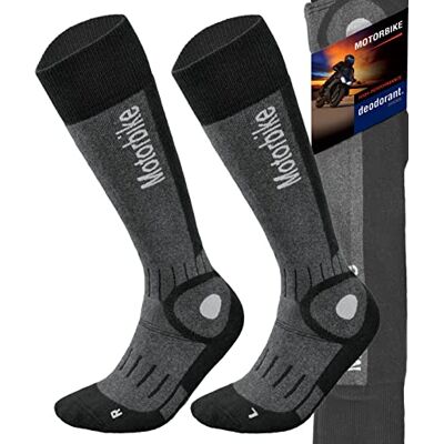 TODO Meias de Moto Longas para Homem e Mulher Preto, Preto TODO Meias de Moto Longas para Homem e Mulher Preto, Preto