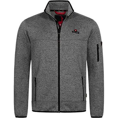 Höhenhorn Tacul casaco de lã para homem Full Zip Outdoor Trekking caminhadas Höhenhorn Tacul casaco de lã para homem Full Zip Outdoor Trekking caminhadas