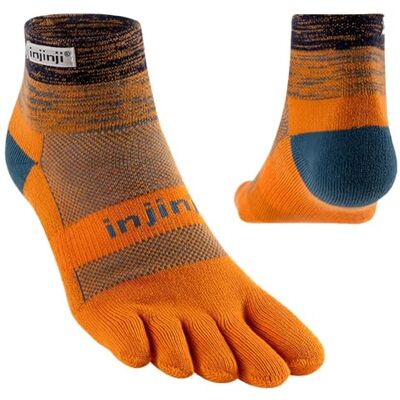 Injinji Trail Midweight Minicrew Coolmax Teensokken, Coleção, L-XL Injinji Trail Midweight Minicrew Coolmax Teensokken, Coleção, L-XL