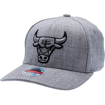 Mitchell & Ness Snapback clássico vermelho chicago bulls, cinzento escuro, cinzento, tamanho único Mitchell & Ness Snapback clássico vermelho chicago bulls, cinzento escuro, cinzento, tamanho único