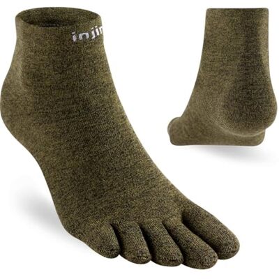 Injinji LINER MINI-CREW PINE M, verde, M, verde Injinji LINER MINI-CREW PINE M, verde, M, verde