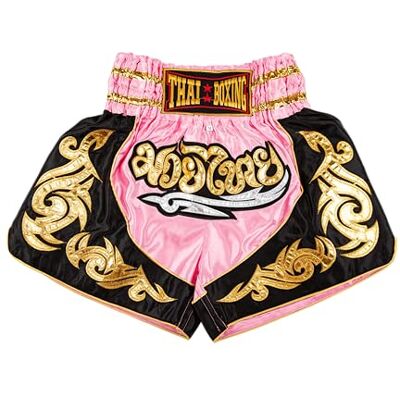 MUAY NATION Calções de Muay Thai para homens e mulheres, corte ajustado, calções de boxe MMA para treino, roupa de Kickboxing MUAY NATION Calções de Muay Thai para homens e mulheres, corte ajustado, calções de boxe MMA para treino, roupa de Kickboxing