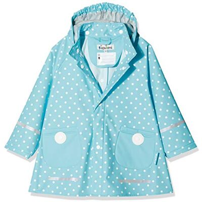 Playshoes Capa de chuva casaco impermeável para meninas, Pontos turquesa Playshoes Capa de chuva casaco impermeável para meninas, Pontos turquesa