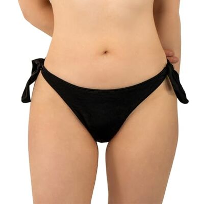 MYLILY Cuecas de biquíni tanga com laço preto biquíni brasileiro mulher tanga biquíni, fato de banho tanga parte de baixo biquíni mulher Certificado Oeko-Tex MYLILY Cuecas de biquíni tanga com laço preto biquíni brasileiro mulher tanga biquíni, fato de banho tanga parte de baixo biquíni mulher Certificado Oeko-Tex