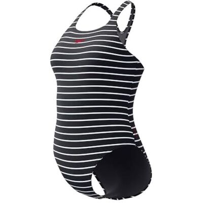 Speedo Mulher Endurance Printed Medalist Swimsuit One Piece Swiming Costume Swim Training, Anthracite, 40 Speedo Mulher Endurance Printed Medalist Swimsuit One Piece Swiming Costume Swim Training, Anthracite, 40