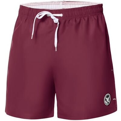 Ladeheid Calções de banho para homem calções desportivos de casa de banho com forro interior de malha, secagem rápida, cintura com cordão e bolsos, confortável para praia, piscina ou ginásio LA40-198 Ladeheid Calções de banho para homem calções desportivos de casa de banho com forro interior de malha, secagem rápida, cintura com cordão e bolsos, confortável para praia, piscina ou ginásio LA40-198