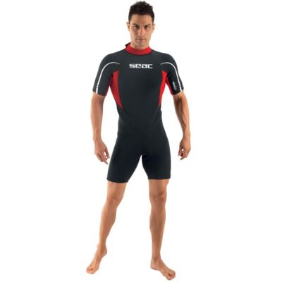 SEAC Relax Shorty homem, fato curto de neoprene de 2,2 mm para snorkeling, mergulho e outras atividades aquáticas SEAC Relax Shorty homem, fato curto de neoprene de 2,2 mm para snorkeling, mergulho e outras atividades aquáticas