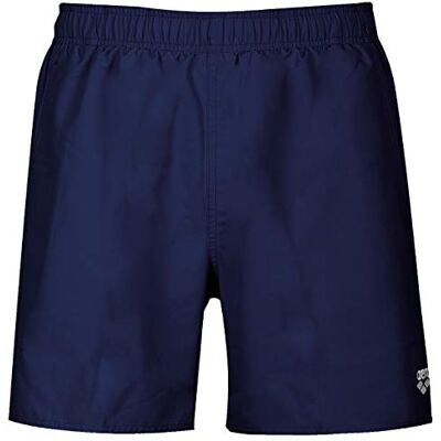 ARENA Fundamentals Boxer Boxer Areia para homem básico, homem, marinho-branco, S ARENA Fundamentals Boxer Boxer Areia para homem básico, homem, marinho-branco, S
