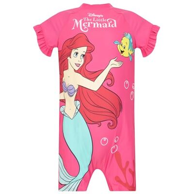 Disney Fato de banho The Little Mermaid a pequena sereia fato de banho menina natação fato de banho criança Disney Fato de banho The Little Mermaid a pequena sereia fato de banho menina natação fato de banho criança
