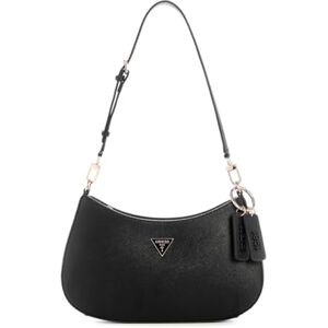 GUESS Noelle II Top Zip Shoulder Bag Black GUESS Noelle II Top Zip Shoulder Bag Black