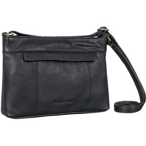 STILORD Elegante mala pele autêntica mulher vintage bolsa de ombro mulher pequena para sair crossbody bag mulher couro genuíno cor: preto STILORD Elegante mala pele autêntica mulher vintage bolsa de ombro mulher pequena para sair crossbody bag mulher couro genuíno cor: preto