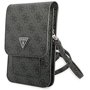 GUESS Guwbsatmgr Carteira unisseo com design de triângulo, cor cinzenta, preto, GUESS Guwbsatmgr Carteira unisseo com design de triângulo, cor cinzenta, preto,