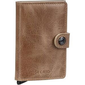 Secrid Protetor de cartão para homem, pardo, tamanho único, mini wallet Secrid Protetor de cartão para homem, pardo, tamanho único, mini wallet