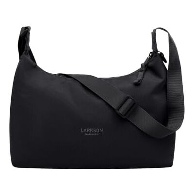 LARKSON Mala de ombro mulher e homem Ebba Square Crossbody Bag Elegante mala de ombro de tamanho médio repelente de água LARKSON Mala de ombro mulher e homem Ebba Square Crossbody Bag Elegante mala de ombro de tamanho médio repelente de água