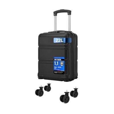 Kono Mala ABS PC bagagem de mão com 4 rodas silenciosas 360°, design resistente Ruedas Desmontables, ABS+PC Ligera, Textura Antiarayaduras, 4 Ruedas TPE 360°, Mango 3 Alturas, Organización Interior Kono Mala ABS PC bagagem de mão com 4 rodas silenciosas 360°, design resistente Ruedas Desmontables, ABS+PC Ligera, Textura Antiarayaduras, 4 Ruedas TPE 360°, Mango 3 Alturas, Organización Interior