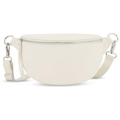 Expatrié Bolsa de cintura mulher Alice Small bolsa canguru de couro vegan para festivais, viagens e todos os dias bolsa de cintura elegante repelente de água, Tamanho único Expatrié Bolsa de cintura mulher Alice Small bolsa canguru de couro vegan para festivais, viagens e todos os dias bolsa de cintura elegante repelente de água, Tamanho único